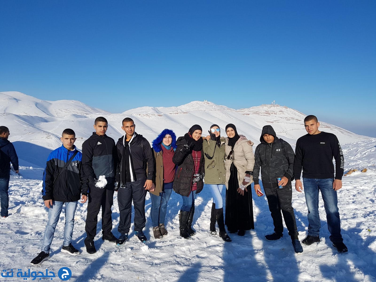 رحلة مدرسة جلجولية التكنولوجية الى جبل الشيخ